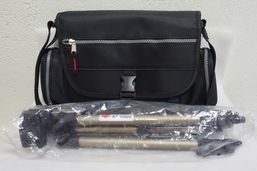 売約済【新品未使用】ケンコー カメラ＆ビデオ用 バッグ/万能三脚セット Kenko ／Aostaブランド