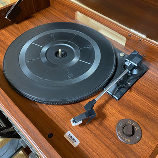 コロンビア　卓上ステレオ　GP-38 レコードプレイヤー　カセットプレーヤー　ラジオ　CDジャンクの画像