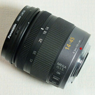 【苫小牧バナナ】パナソニック 標準ズームレンズ マイクロフォーサーズ用 ルミックス G VARIO 14-45mm/F3.5-5.6 H-FS014045♪の画像