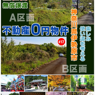 不動産0円物件＃16神奈川県伊勢原市A区画の画像