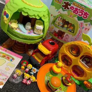 こえだちゃん 木のおうち セット ( きのみ こりんご ママ て...