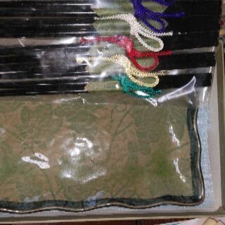 和風角皿とお箸のセット