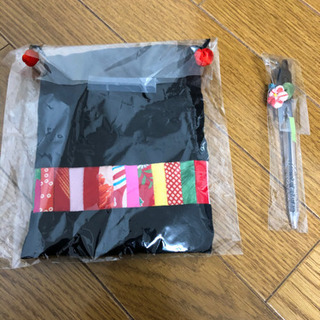 文具セット(B5ファイル、非売品シャープペン)の画像