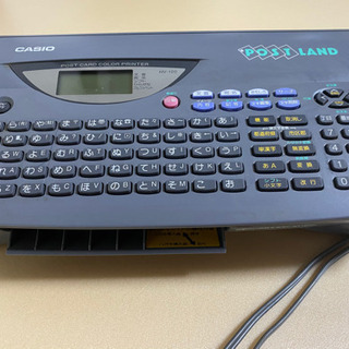 CASIO  POST LAND 年賀状　はがき　プリンターの画像