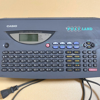 CASIO  POST LAND 年賀状　はがき　プリンターの画像