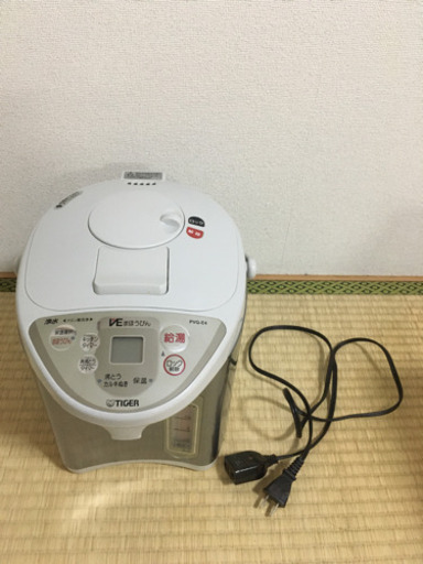 タイガー電気ポット　魔法瓶　　　　　PVQ-E4