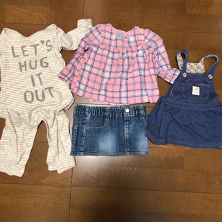 女の子服80  4点セット　まとめ売り　baby gap