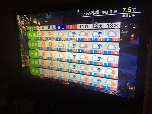 冷蔵庫、洗濯機、テレビ3点セット