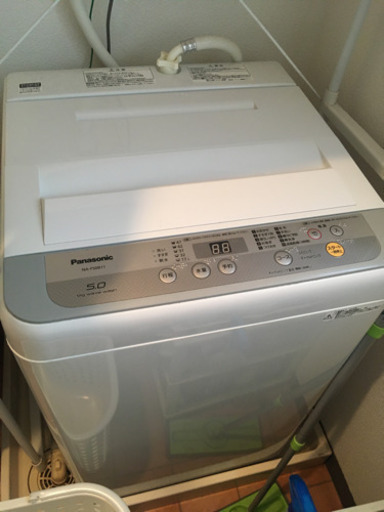 値下げ　パナソニック洗濯機　2018年製