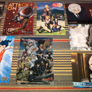 オンリーイベントのチラシ、ポスターカードなどの画像
