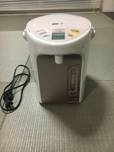 National 電気ポット　お値引きしました