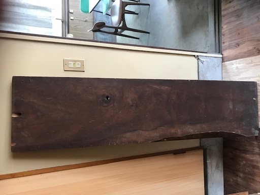 化粧板11（欅、無垢、厚さ4ｃｍ）