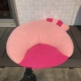 ディズニー　チシャ猫　ビッグクッションの画像