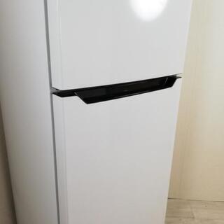中古 120L ホワイト 2ドア冷蔵庫 ハイセンス 2018年製 ホワイト 単身用 一人暮らし用 新生活家電 6ヶ月保証付き【型番掲載商品】