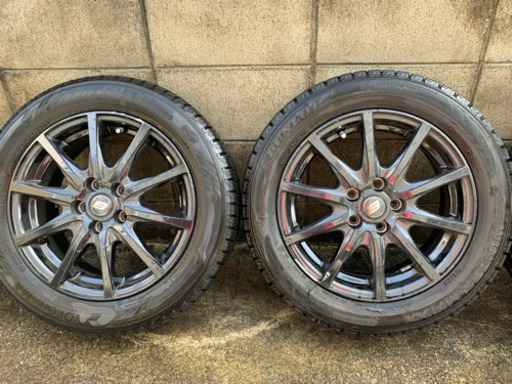 シエンタ  スタッドレスタイヤ 185/60r15 5穴 ４本セット　訳あり格安