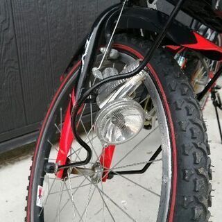 22インチ子供用自転車の画像