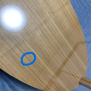 フランフランガラスローテーブルの画像