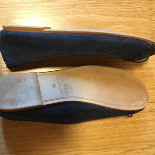 ZARA 子供靴　ネイビー　22cm？　発表会卒園入学フォーマルシーンにの画像