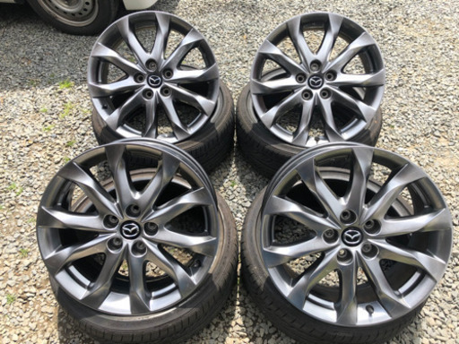 マツダ　純正　アクセラ　BM系　18インチ　ホイール　4本　中古