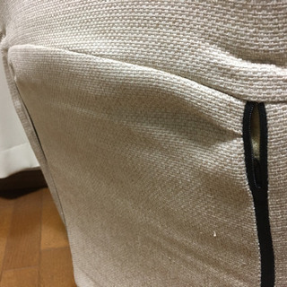 座椅子　ベージュ　リクライニング付の画像