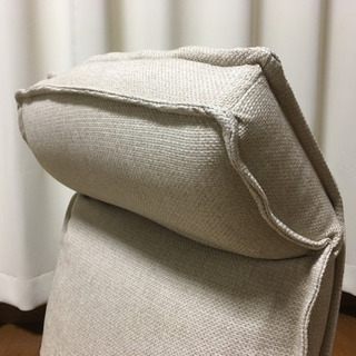 座椅子　ベージュ　リクライニング付の画像