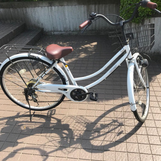 受け渡し者決定。変速機付きママチャリ