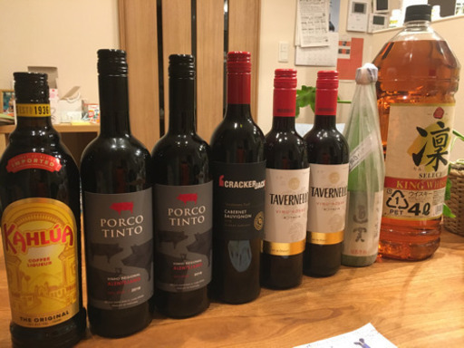 県内お届け可能！ウイスキー、ワイン沢山、おまけ付き！