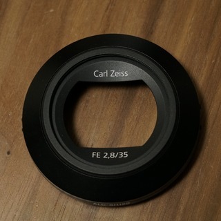 SEL35F28Z　ソニー SONY フルサイズレンズ 35mm　Sonnar T* FE 35mm F2.8 ZA Eマウント　α7の画像