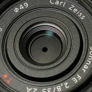 SEL35F28Z　ソニー SONY フルサイズレンズ 35mm　Sonnar T* FE 35mm F2.8 ZA Eマウント　α7の画像