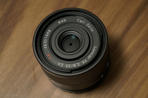 SEL35F28Z　ソニー SONY フルサイズレンズ 35mm　Sonnar T* FE 35mm F2.8 ZA Eマウント　α7