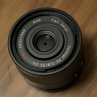 SEL35F28Z　ソニー SONY フルサイズレンズ 35mm　Sonnar T* FE 35mm F2.8 ZA Eマウント　α7