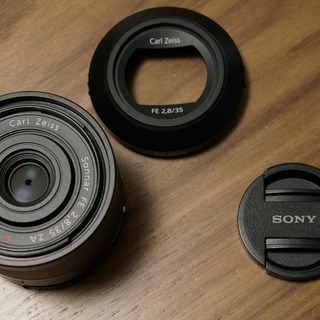 SEL35F28Z　ソニー SONY フルサイズレンズ 35mm　Sonnar T* FE 35mm F2.8 ZA Eマウント　α7の画像