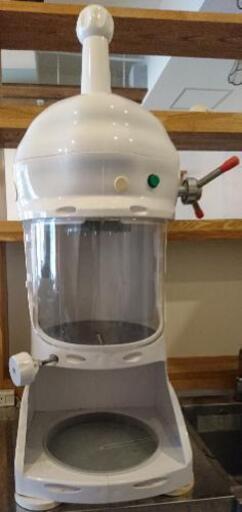 値下げしました[中古]電動かき氷機　業務用　Powdely（パウダリー）　台湾かき氷