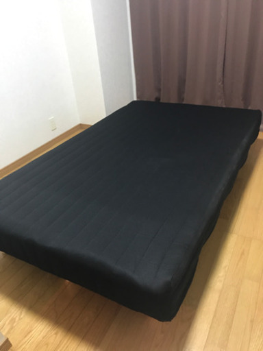 セミダブルベッド★約半年間のみ使用★5/11までに取りに来ていただける方