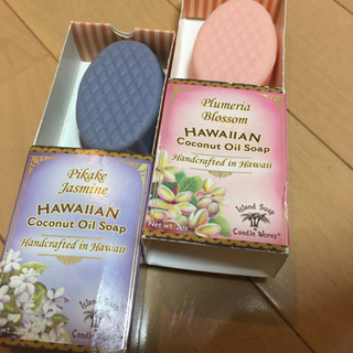 ハンドメイドソープセット ハワイアン雑貨 アイランドソープ＆キャンドルワークスの画像