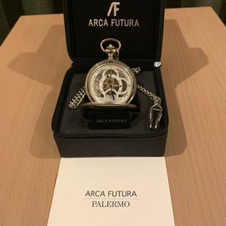 アルカフトゥーラ メカニカルスケルトン　懐中時計の画像