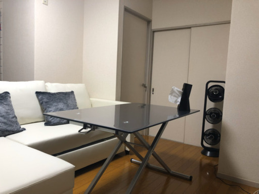 【美品】カウチタイプソファベッド