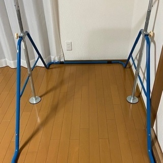 (お引渡し済)家の中でも練習できる！折りたたみ健康鉄棒(日本製・SGマーク付き)の画像