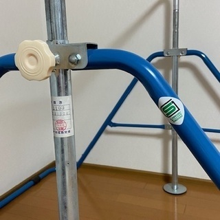 (お引渡し済)家の中でも練習できる！折りたたみ健康鉄棒(日本製・SGマーク付き)の画像