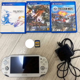 PlayStation Vita＋ソフト4本セット＋microS...