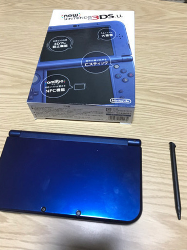 New ニンテンドー3DS LL 本体 メタリックブルー