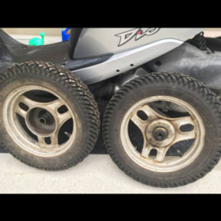 スパイクタイヤ付　黄色ナンバーDIOの画像