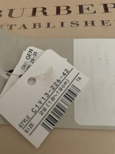 希少！Burberry バーバリー　レインシューズ