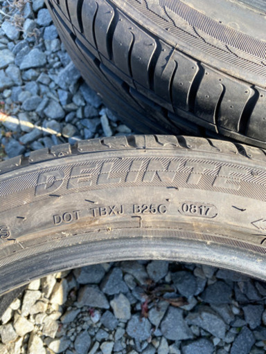 車のパーツ DELINTE THUNDER D7 225/45ZR18