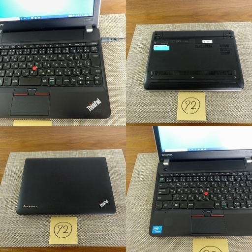 テレワーク対応!モバイルノートパソコン Lenovo E130 No.92