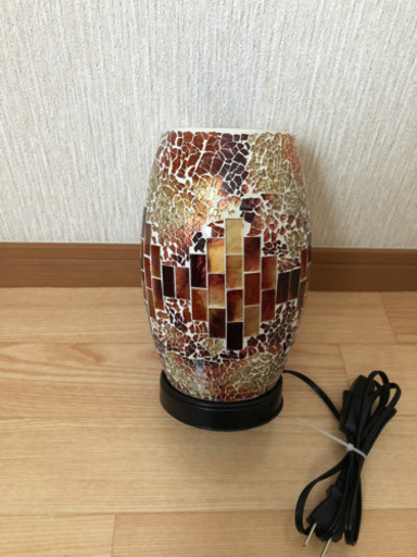 アンティーク　ステンドグラス　ランプ