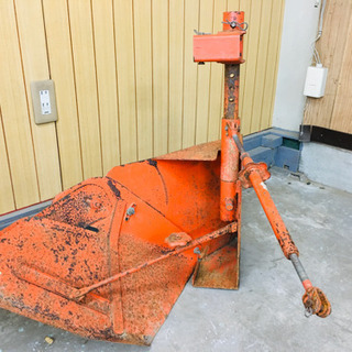 トラクター用片培土器　中古　⑥の画像