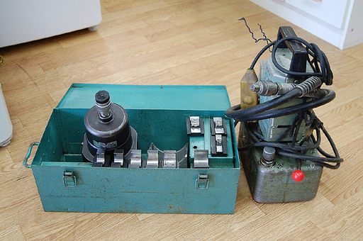 CACTUS カクタス POWER PACK パワーパック モデル EP-20 電動油圧ポンプ 油圧ヘッド付 中古☆ 札幌市 清田区 平岡