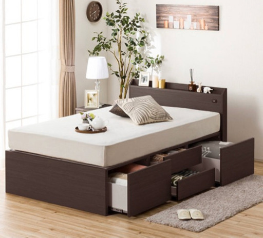 ニトリ　セミダブルベット　フレーム