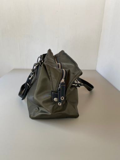 未使用　ボストンバッグ  KAHKI   KATHARINE HAMNETT LONDON